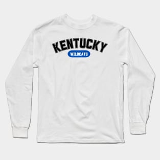 Kentucky Block font Long Sleeve T-Shirt